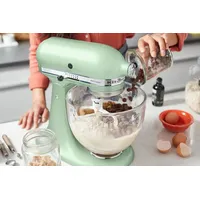KitchenAid Artisan 5KSM175 Pistazie mit Glasschüssel