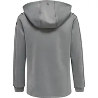 Hummel Core XK Poly Kapuzenjacke Kinder grey melange 164