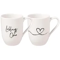 Villeroy & Boch Kaffeetasse 0,28 l Weiß 2 St.
