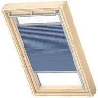 VELUX Wabenplissee PK06, Nachtblau, Schiene alu