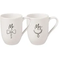 Villeroy & Boch Statement "Mr and Mrs" Set 2tlg.