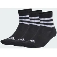 Adidas 3-Streifen Cushioned Sportswear Low-Cut Socken 3 Paar Black