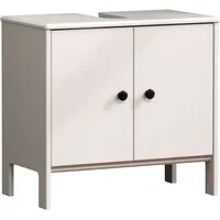 WELLTIME Waschbeckenunterschrank WELLTIME "Kall", weiß (weiß lackiert), B:60cm H:56cm