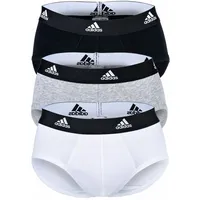 Adidas Active Flex Cotton Slips 3er-Pack Black S