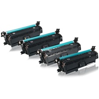 TonerPartner Multipack kompatibel zu HP CE250A / 504A enthält