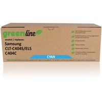 TonerPartner greenline ersetzt Samsung CLT-C 404 S/ELS Tonerkartusche, cyan
