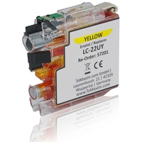Tintencenter Kompatibel zu Brother LC-22UY Tintenpatrone, gelb