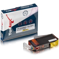 Tomax premium ersetzt Canon 2936B001 / CLI-521Y Tintenpatrone Gelb