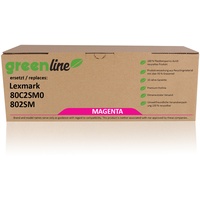 TonerPartner greenline ersetzt Lexmark 80C2SM0 / 802SM Tonerkartusche, magenta