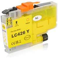 TonerPartner Kompatibel zu Brother LC-426Y Tintenpatrone, gelb