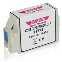 Tintencenter Kompatibel zu Epson C13T15734010 / T1573 Tintenpatrone, magenta