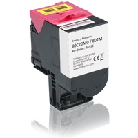 TonerPartner Kompatibel zu Lexmark 80C20M0 / 802M Tonerkartusche, magenta