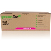 Tintencenter greenline ersetzt Ricoh 407545 Tonerkartusche, magenta
