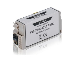 TonerPartner Kompatibel zu Epson C13T35914010 / 35XL Tintenpatrone, schwarz