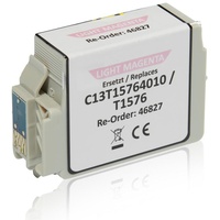 Tintencenter Kompatibel zu Epson C13T15764010 / T1576 Tintenpatrone, light