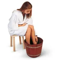 Blumenberg gmbh Fußbadewanne hoch Kambala Wasserablauf mit Standrohr aus
