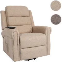 Mendler Fernsehsessel HWC-K63, Relaxsessel Sessel, Liegefunktion Aufstehhilfe Massage Heizfunktion,