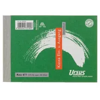 Ursus Style Kassenbuch KEA611 A6 quer 100 Blatt
