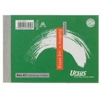 Ursus Style Kassenbuch KEA611 A6 quer 100 Blatt