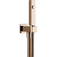 GESSI Rettangolo WC-Reinigungsbrause mit einem Strahl, 33823030, Farbe: Kupfer