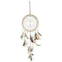 Jojo Traumfänger Crystal Chakra natur, 48 cm