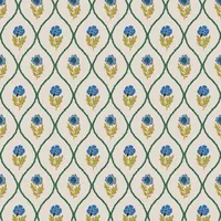 Joules Vliestapete JOULES "Trellis Floral Gold", gold, B:0,52m L:10m,