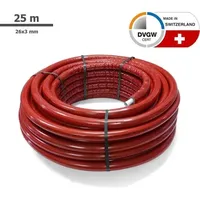 Sanpro Isoliertes Mehrschichtverbundrohr, Größe 26x3, 25 m, 10 mm