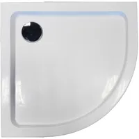 SANOTECHNIK Acryl Rundbrausetasse 80x80x12 cm