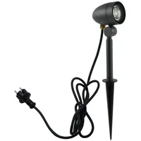 Heitronic Erdspießstrahler MALEA, mit 5m Anschlusskabel und Stecker, GU10
