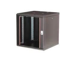 Equip Serverschrank 19' 12U 600x600mm Glastür schwarz