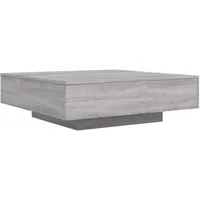 VidaXL Couchtisch Grau Sonoma 100x100x31 cm Holzwerkstoff
