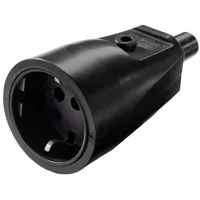 Martin Kaiser Kaiser 551/sw Schutzkontaktkupplung PVC 250V Schwarz IP20