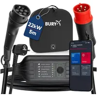 Bury Powerflash 9050 Schwarz Wand 3 Eingebautes Display LED
