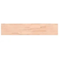 VidaXL Wandregal 100x20x4 cm Massivholz Buche
