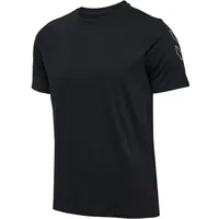Hummel hmlELEMENTAL Chevron Baumwoll T-Shirt 2001 - black M