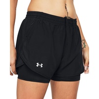 Under Armour Launch 2in1 Laufshorts Herren 025 castlerock/castlerock/reflective XXL