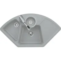 Villeroy & Boch Solo Eck links Einbau CeramicPlus 1075