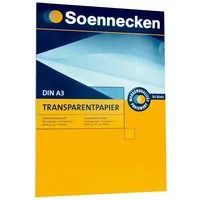 SOENNECKEN Transparentpapier 1231 DIN A3 80g 50Blatt