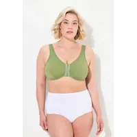 Ulla Popken Damen Bustier, Vorderverschluss, C/D Cup, E/F Cup