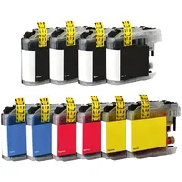 Tisanto 10x XXL PATRONEN kompatibel zu BROTHER MFC-J480DW J880DW