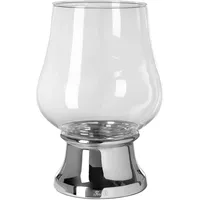 Fink Windlicht »PALINA«, (1 St.), Kerzenhalter mit Glas, vernickelt,