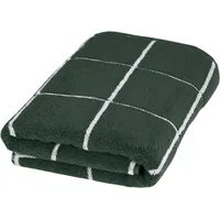 Ross Cashmere Überkaro Duschtuch 75 x 140 cm grün