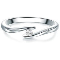 Trilani Ring aus Sterling Silber in mit Zirkonia 59