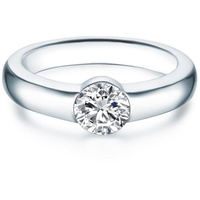 Trilani Ring aus Sterling Silber in mit verziert Kristallen