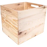 Creative Deco Holzkiste Natur | passend für alle Kallaxregale