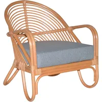 Hofmann Living And More Loungesessel Handgeflochten Polyester 70 x
