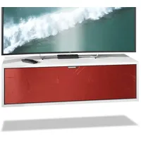 Vladon Lowboard, Bordeaux, Holzwerkstoff, 100x29x37 cm, Wohnzimmer, Wohnwände, Lowboards,
