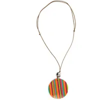 COLLEZIONE ALESSANDRO Lange Kette Iris mehrfarbig / Kunststoff