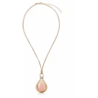 COLLEZIONE ALESSANDRO Lange Kette Rosa Metall