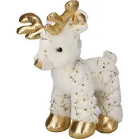 Home&styling collection Weihnachtsfigur Hirsch in weiß | Gr.: onesize